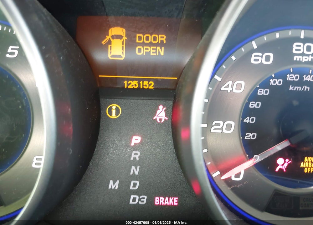 2007 ACURA MDX VIN: 2HNYD28307H506428