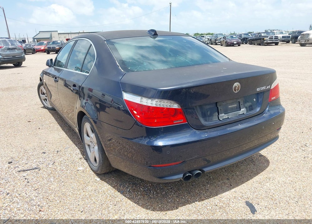 2008 BMW 5 SERIES VIN: WBANV93538CZ69222