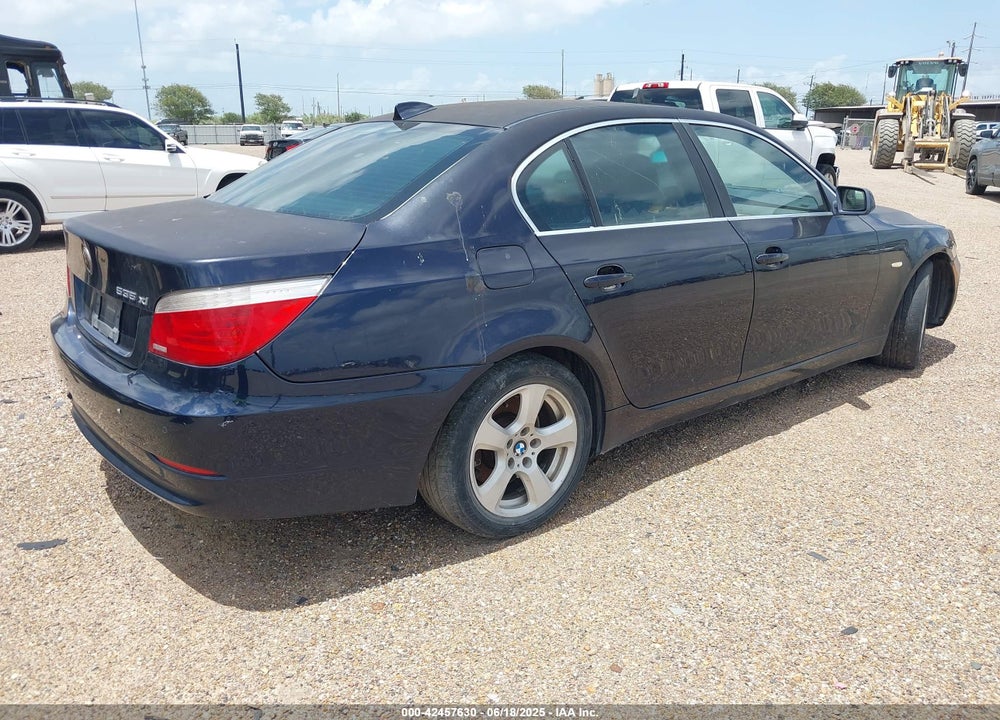 2008 BMW 5 SERIES VIN: WBANV93538CZ69222