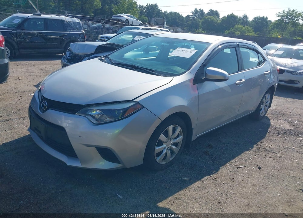2014 TOYOTA COROLLA LE VIN: 2T1BURHE6EC219673