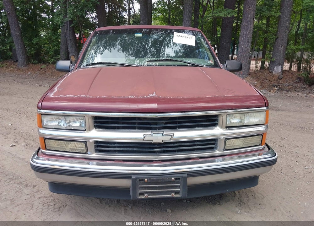 1997 CHEVROLET C1500 FLEETSIDE VIN: 1GCEC14R1VZ186100
