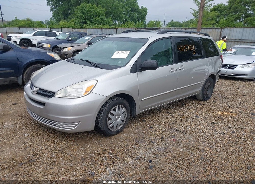 2004 TOYOTA SIENNA LE VIN: 5TDZA23C34S129410