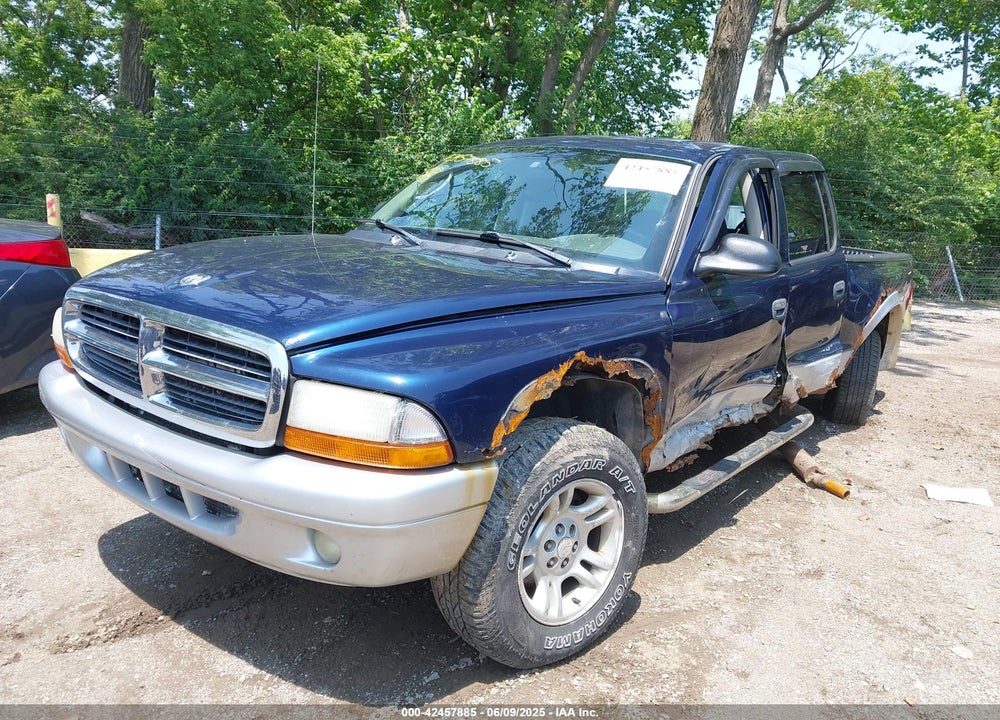 2004 DODGE DAKOTA SLT VIN: 1D7HG48N94S643579