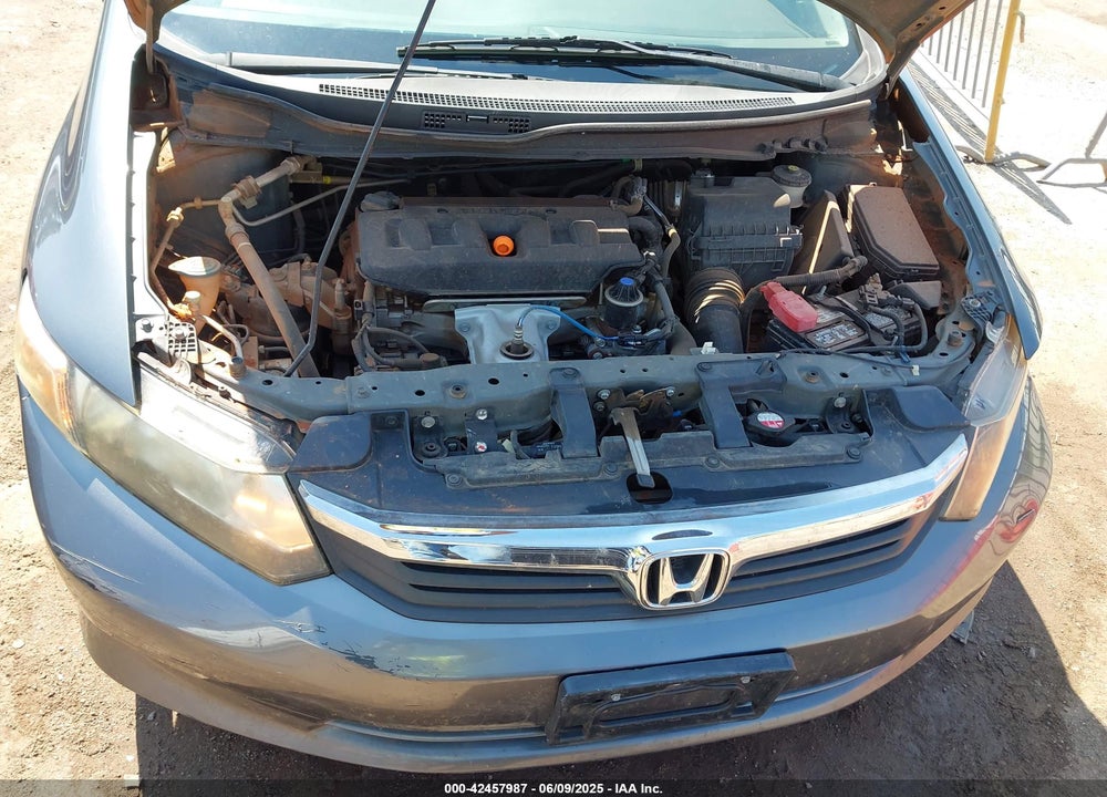 2012 HONDA CIVIC VIN: 2HGFB2F58CH317612