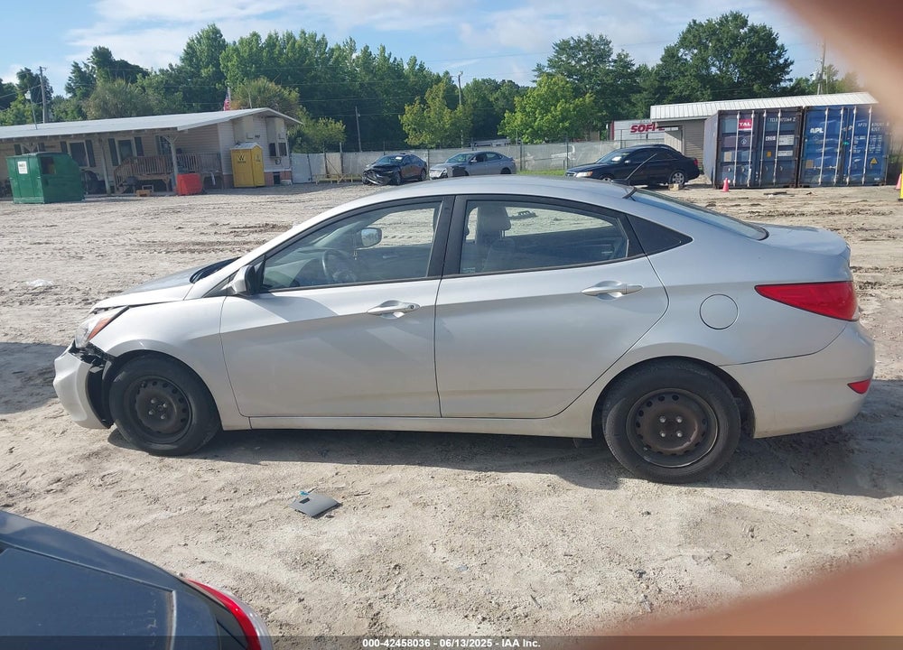 2016 HYUNDAI ACCENT VIN: KMHCT4AE5GU051661