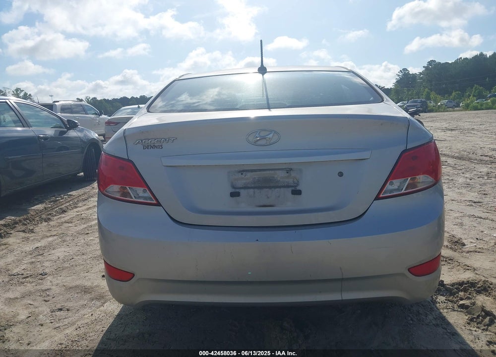 2016 HYUNDAI ACCENT VIN: KMHCT4AE5GU051661