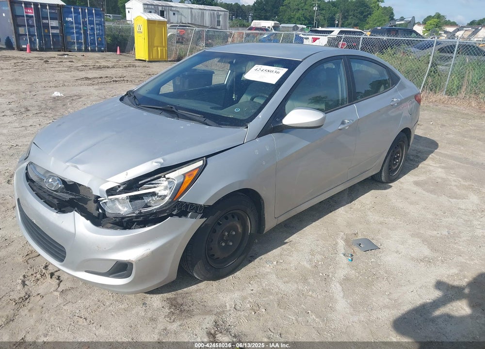 2016 HYUNDAI ACCENT VIN: KMHCT4AE5GU051661