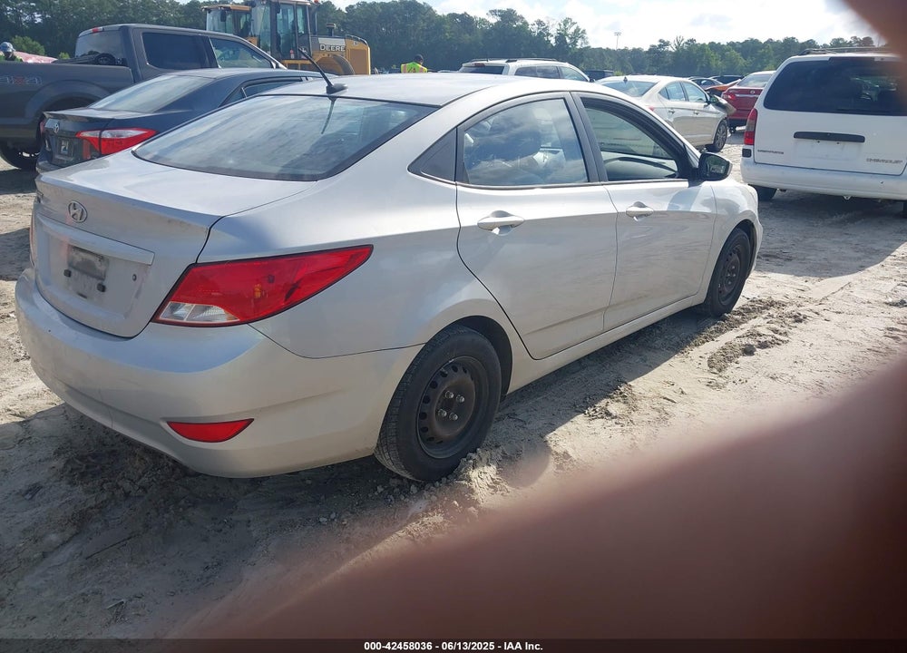 2016 HYUNDAI ACCENT VIN: KMHCT4AE5GU051661