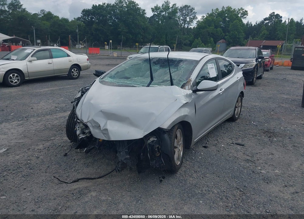 2013 HYUNDAI ELANTRA VIN: KMHDH4AE3DU784700