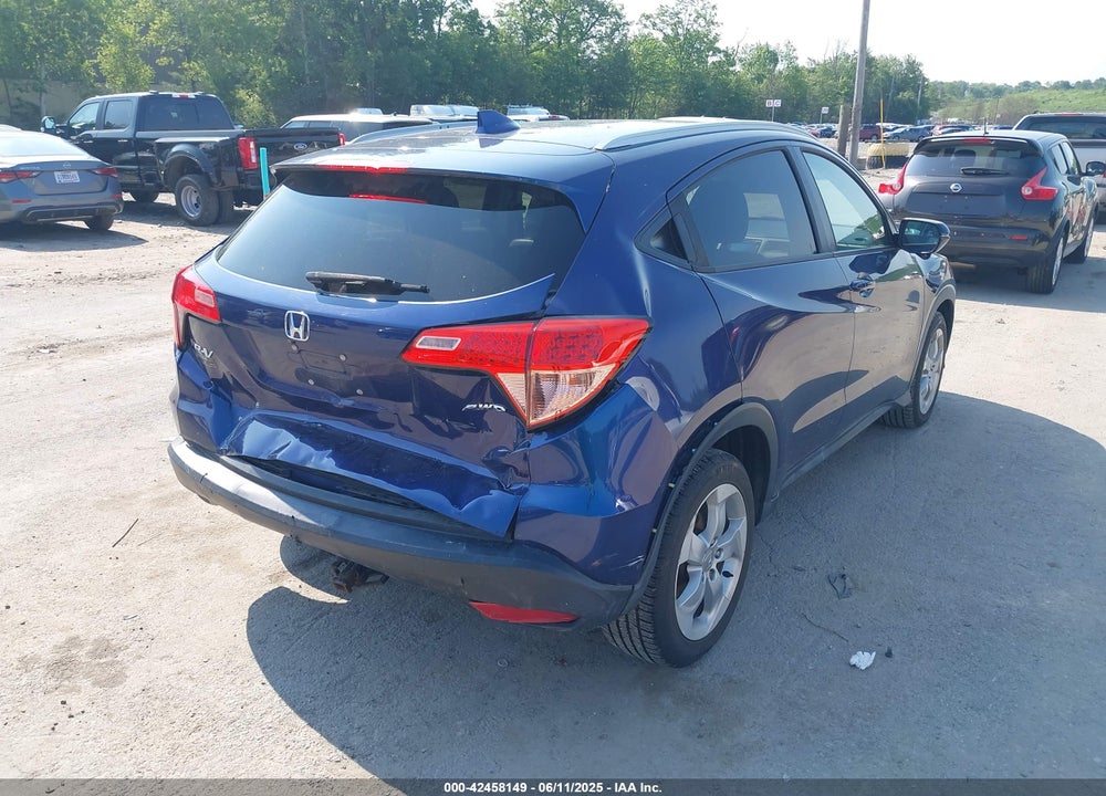 2016 HONDA HR-V EX-L VIN: 3CZRU6H79GM729289