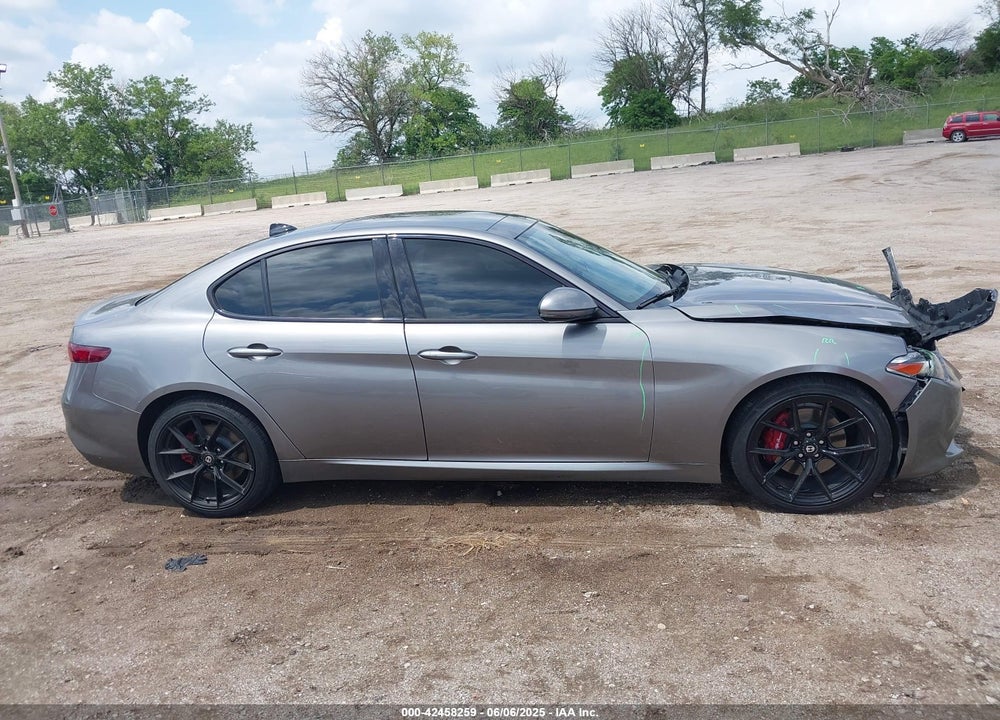 2019 ALFA ROMEO GIULIA TI SPORT AWD VIN: ZARFANBN3K7601349