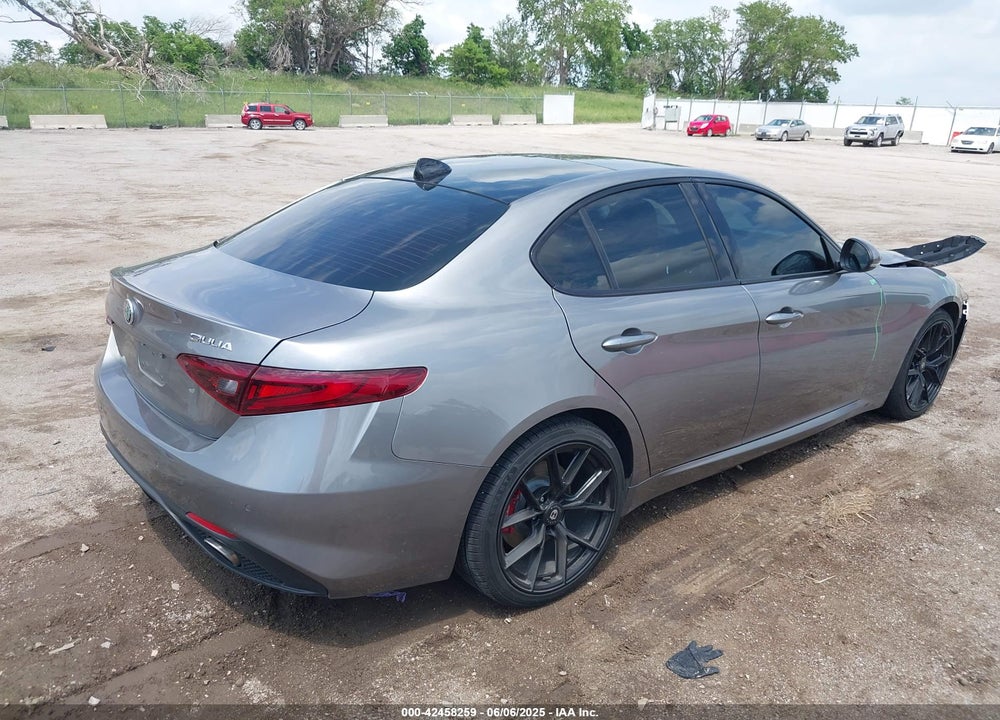2019 ALFA ROMEO GIULIA TI SPORT AWD VIN: ZARFANBN3K7601349