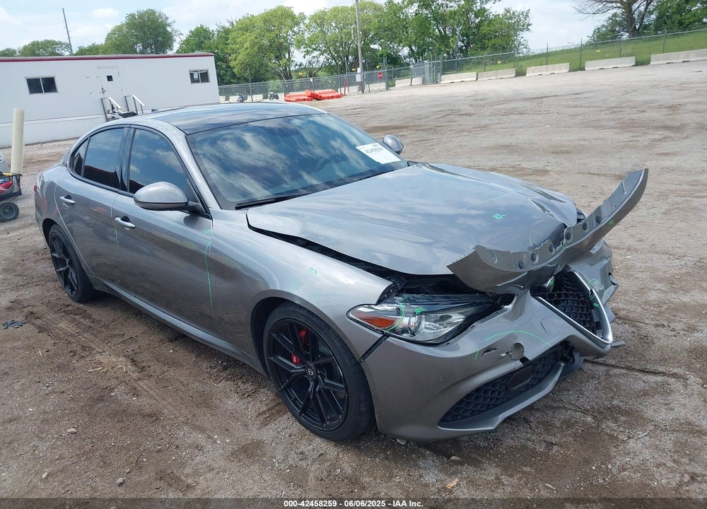 2019 ALFA ROMEO GIULIA TI SPORT AWD VIN: ZARFANBN3K7601349