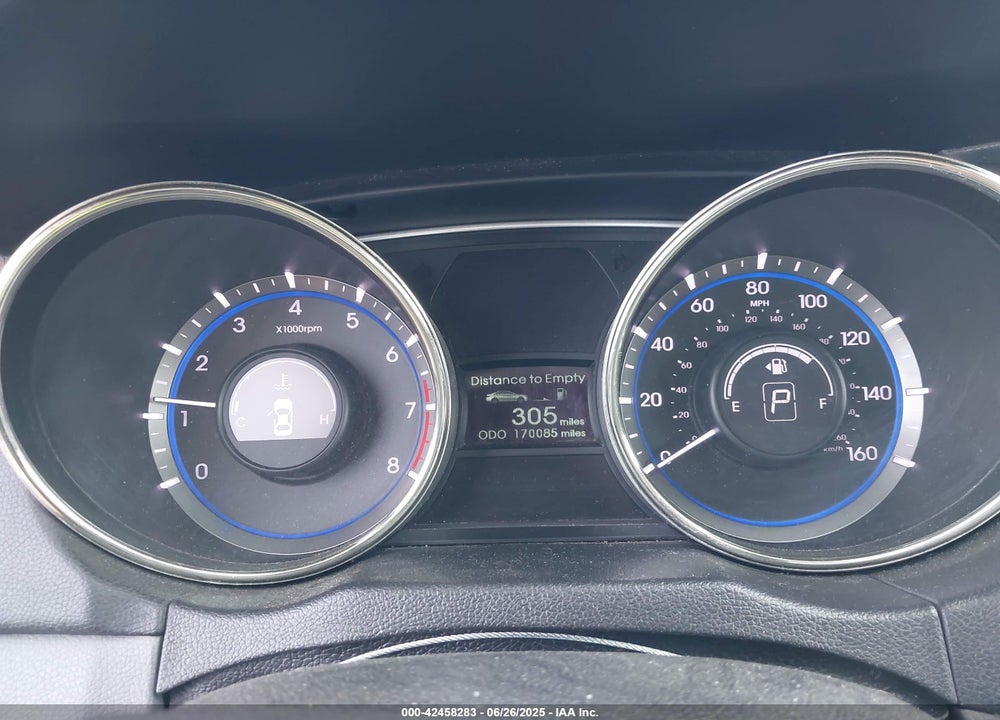 2011 HYUNDAI SONATA GLS VIN: 5NPEB4AC1BH288178