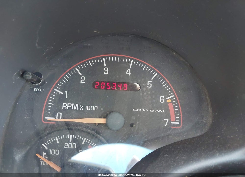 2003 PONTIAC GRAND AM GT1 VIN: 1G2NV12E23C308025