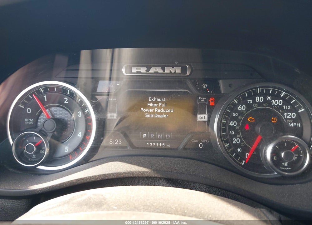 2022 RAM 2500 TRADESMAN 4X4 8' BOX VIN: 3C6UR5HL8NG202498