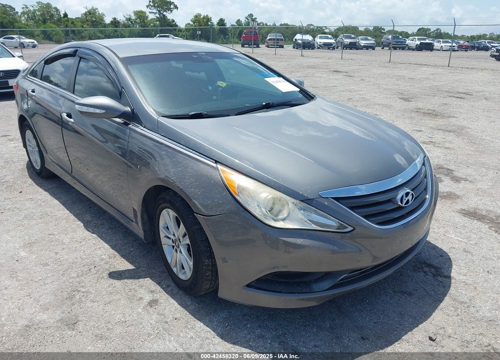 2014 HYUNDAI SONATA GLS VIN: 5NPEB4AC1EH896853