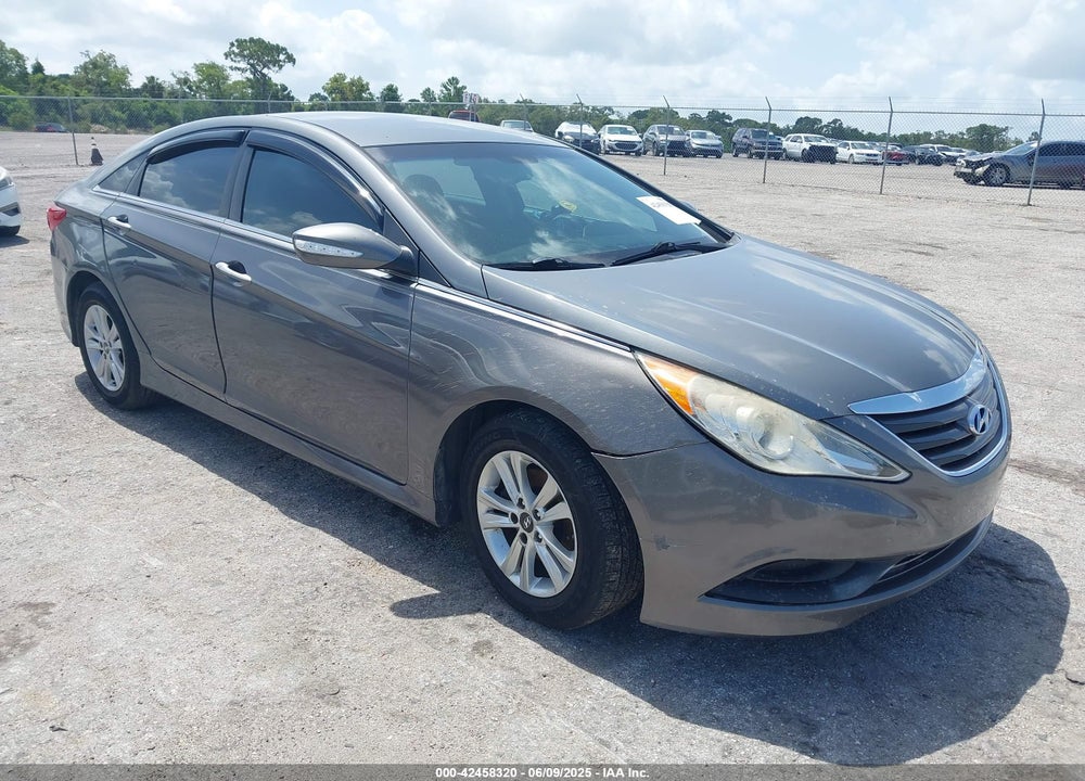2014 HYUNDAI SONATA GLS VIN: 5NPEB4AC1EH896853