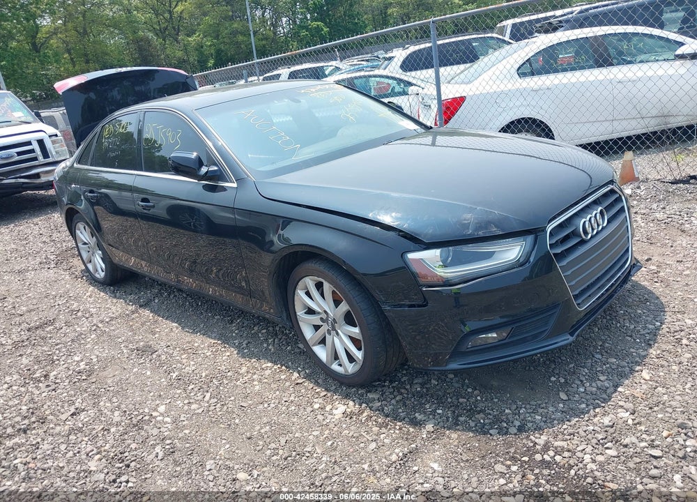 2013 AUDI A4 2.0T PREMIUM VIN: WAUFFAFL8DN033415