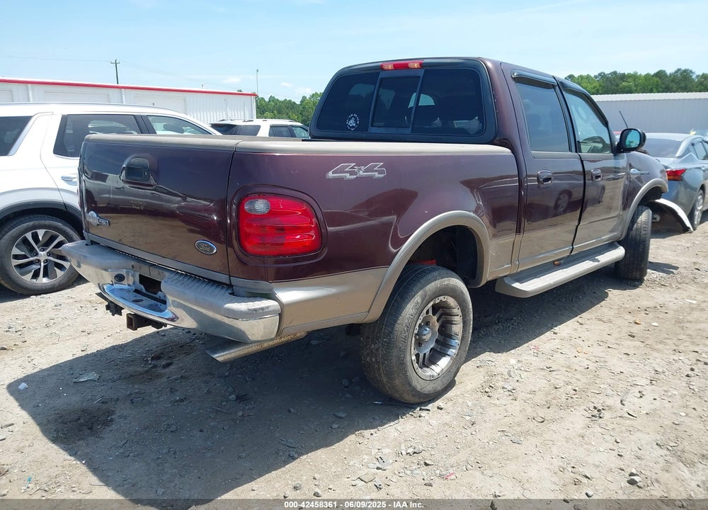 2002 FORD F-150 LARIAT/XLT VIN: 1FTRW08L92KD31154