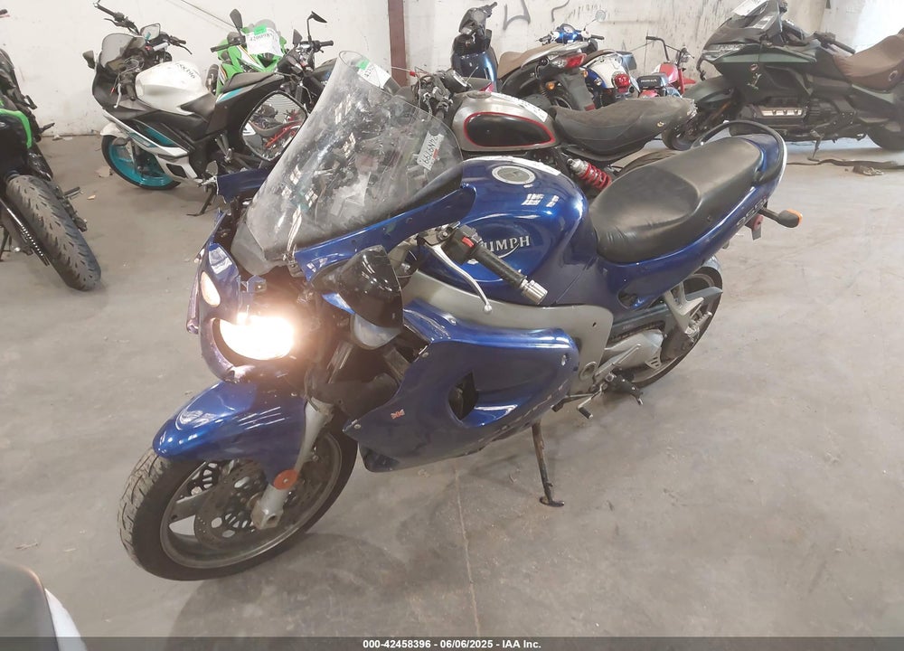 2002 TRIUMPH MOTORCYCLE SPRINT ST VIN: SMT600FVX2J147390