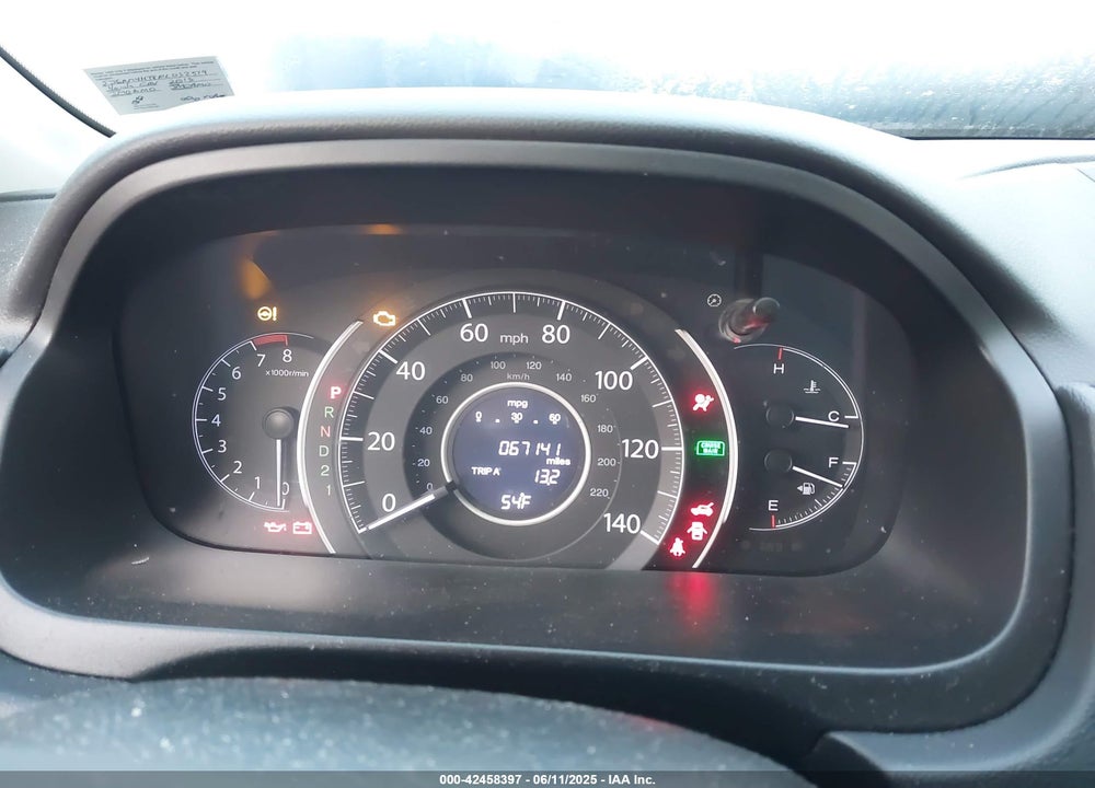 2013 HONDA CR-V VIN: 5J6RM4H78DL032519