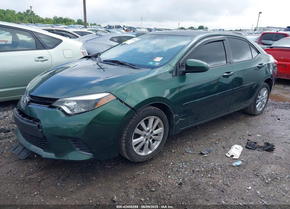 2015 TOYOTA COROLLA LE VIN: 2T1BURHE2FC271089