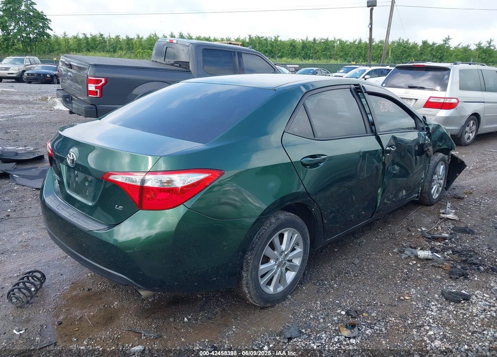 2015 TOYOTA COROLLA LE VIN: 2T1BURHE2FC271089