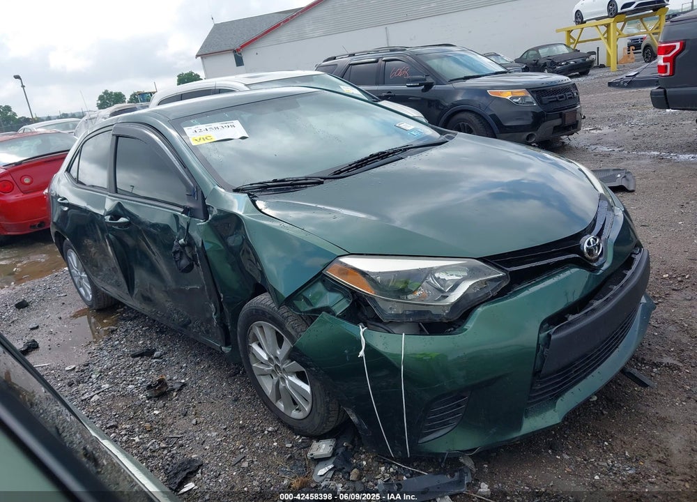 2015 TOYOTA COROLLA LE VIN: 2T1BURHE2FC271089