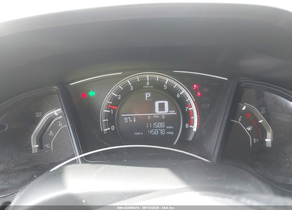 2017 HONDA CIVIC LX VIN: 19XFC2F58HE017759