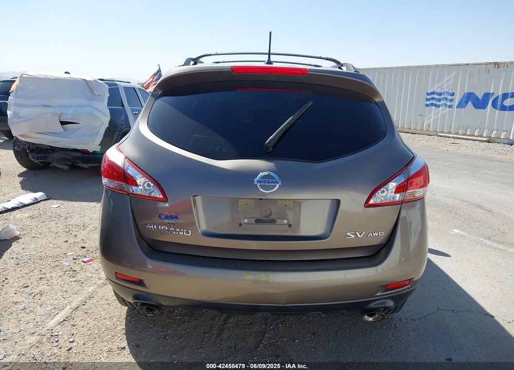 2014 NISSAN MURANO VIN: JN8AZ1MW3EW509488