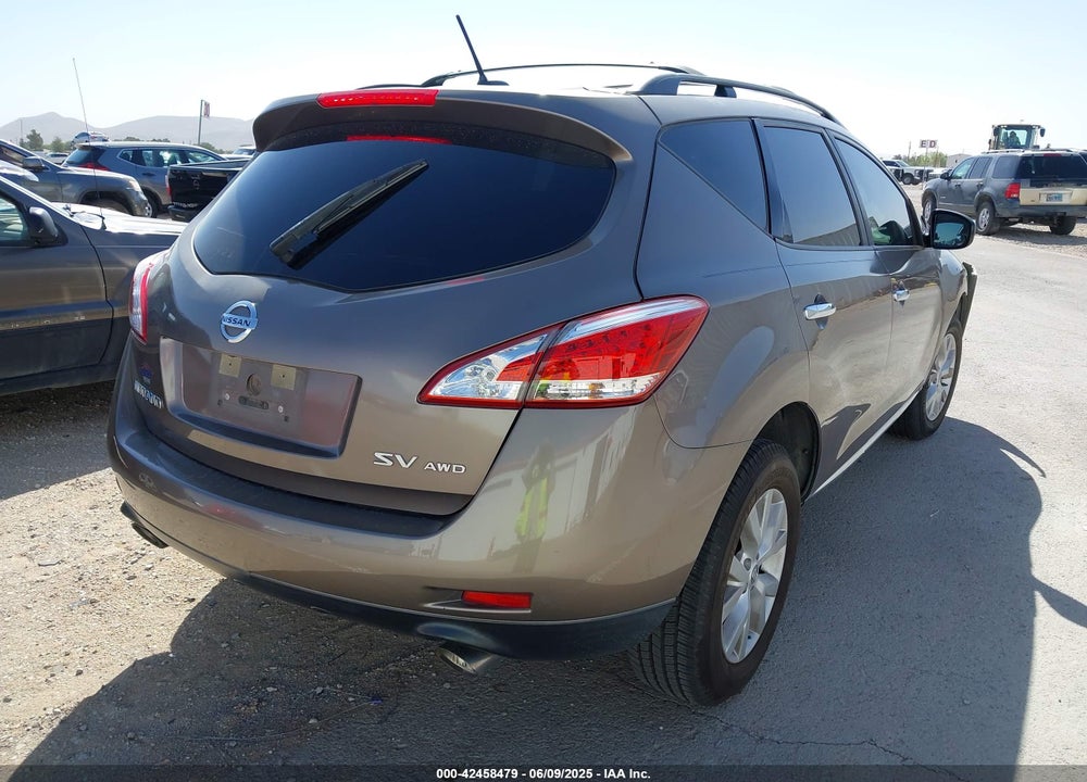 2014 NISSAN MURANO VIN: JN8AZ1MW3EW509488