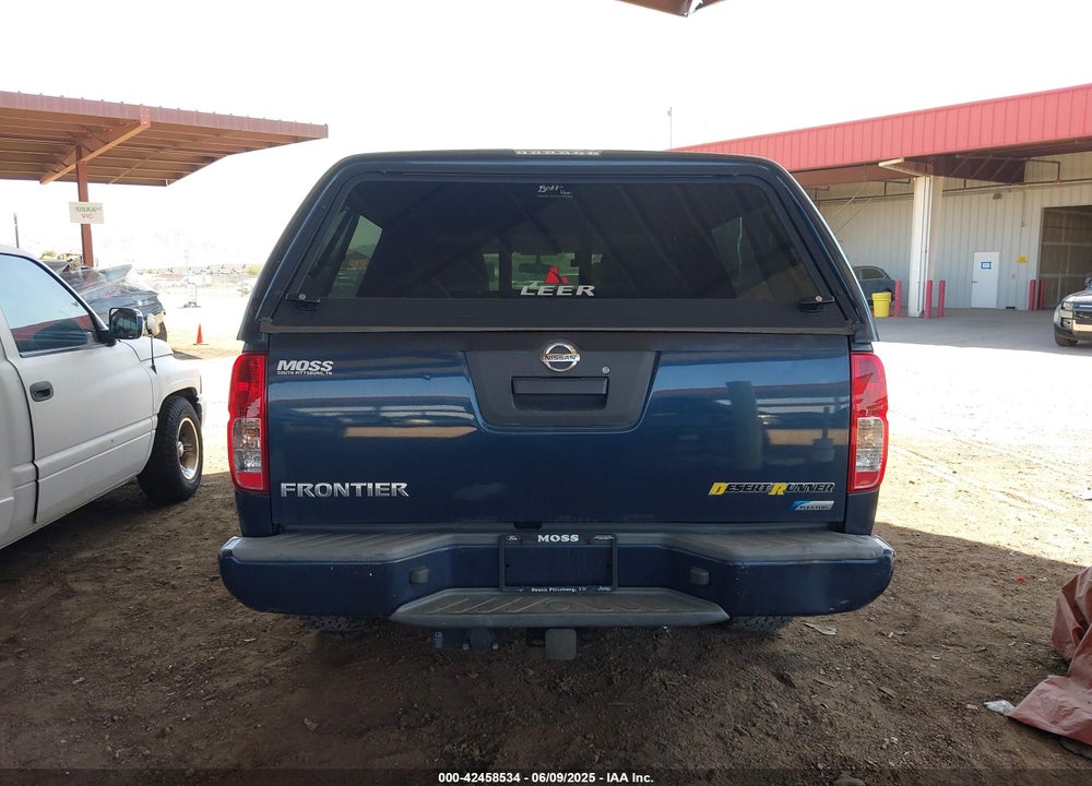 2017 NISSAN FRONTIER VIN: 1N6DD0ER5HN734920