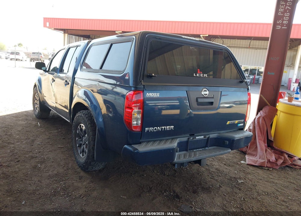 2017 NISSAN FRONTIER VIN: 1N6DD0ER5HN734920