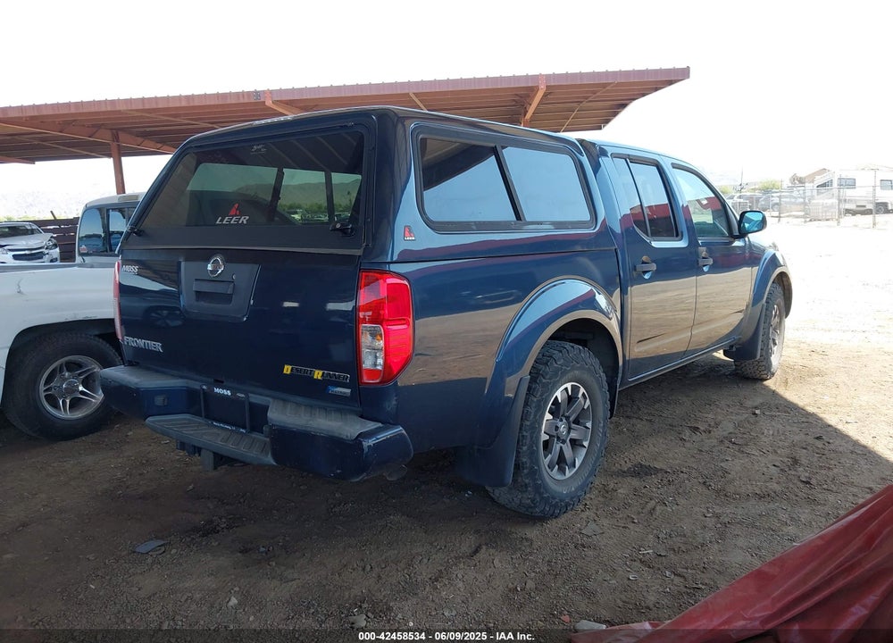 2017 NISSAN FRONTIER VIN: 1N6DD0ER5HN734920