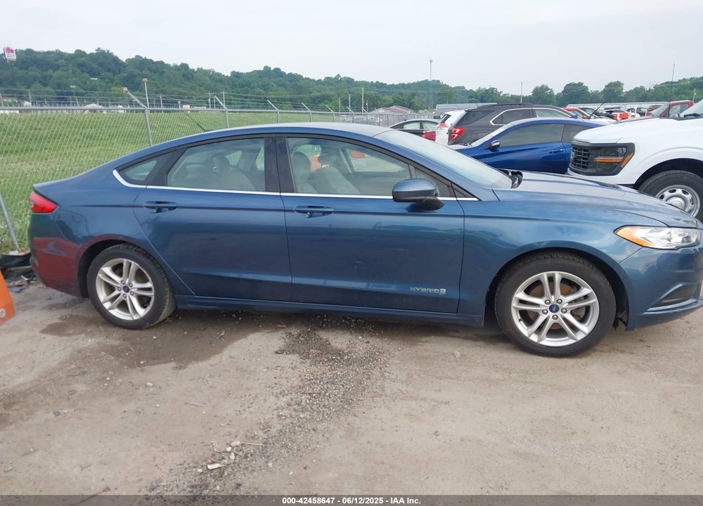 2018 FORD FUSION HYBRID VIN: 3FA6P0UU4JR100080