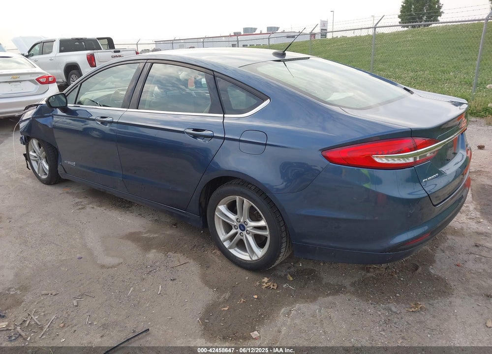 2018 FORD FUSION HYBRID VIN: 3FA6P0UU4JR100080