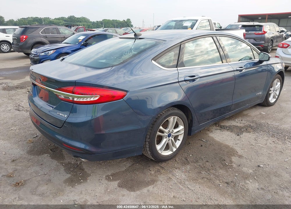 2018 FORD FUSION HYBRID VIN: 3FA6P0UU4JR100080