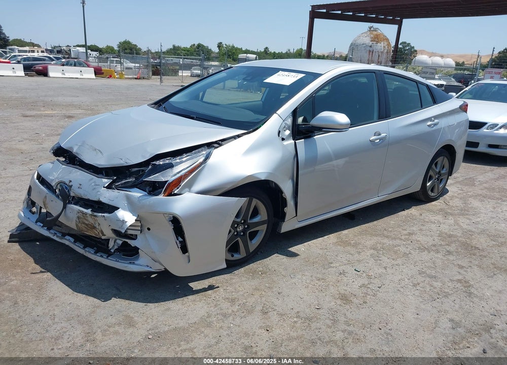 2019 TOYOTA PRIUS XLE VIN: JTDKARFU0K3102629