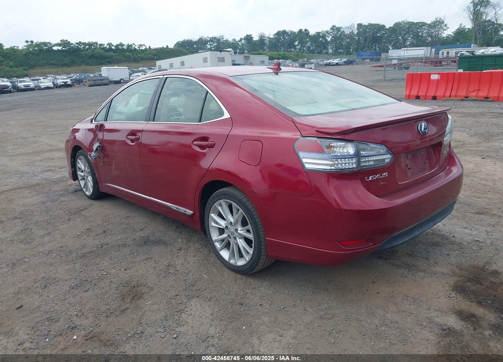 2010 LEXUS HS 250H PREMIUM VIN: JTHBB1BA3A2013893