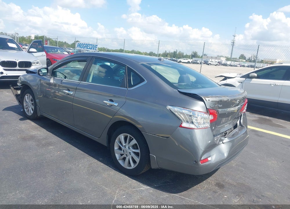 2015 NISSAN SENTRA SV VIN: 3N1AB7AP0FY359661