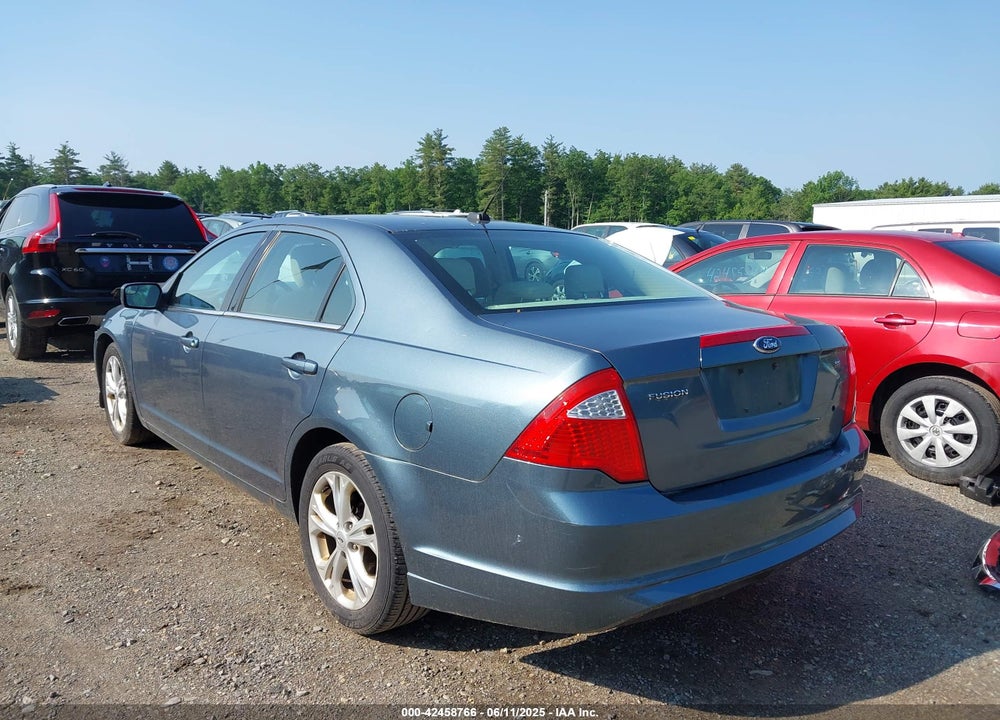 2012 FORD FUSION SE VIN: 3FAHP0HA5CR378689
