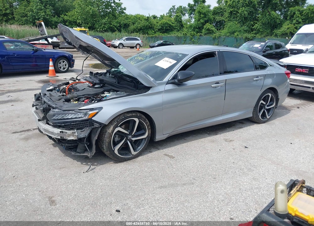2022 HONDA ACCORD HYBRID SPORT VIN: 1HGCV3F21NA037375