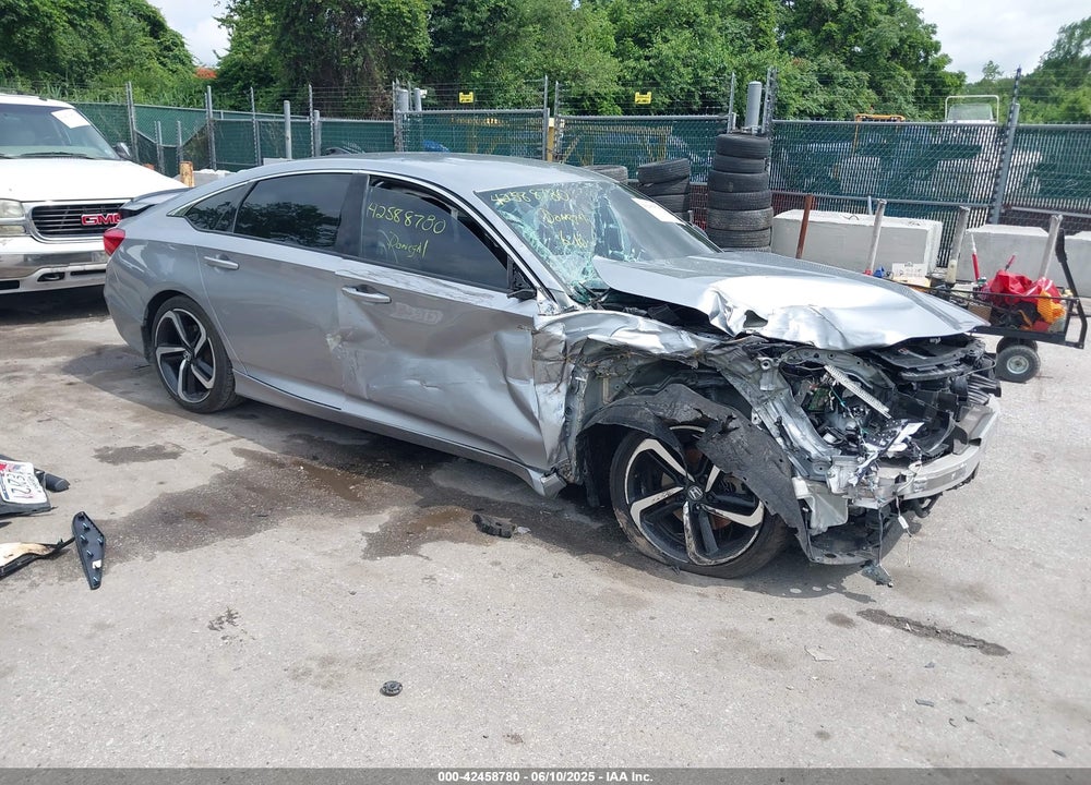 2022 HONDA ACCORD HYBRID SPORT VIN: 1HGCV3F21NA037375