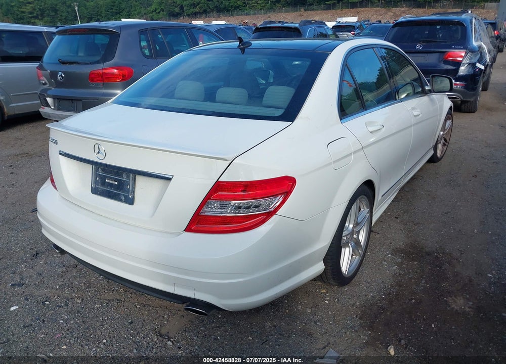 2008 MERCEDES-BENZ C 350 VIN: WDDGF56X28F165254
