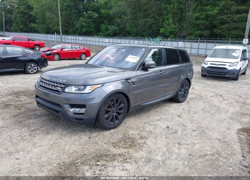 2016 LAND ROVER RANGE ROVER SPORT VIN: SALWR2PF0GA659599