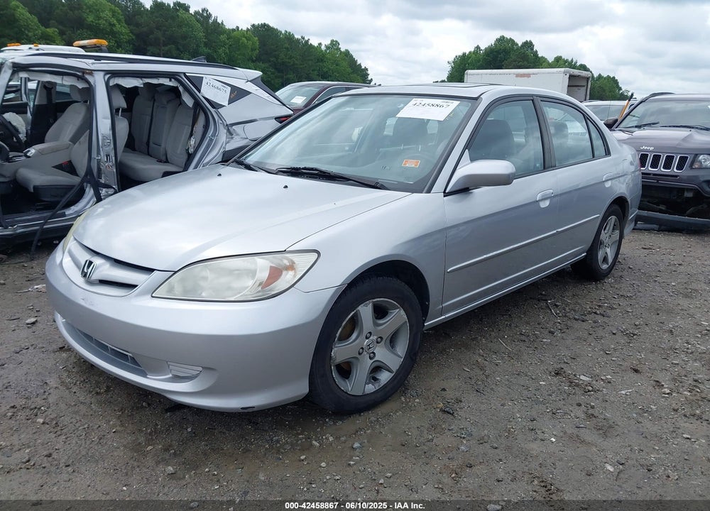 2004 HONDA CIVIC EX VIN: 2HGES26894H502596
