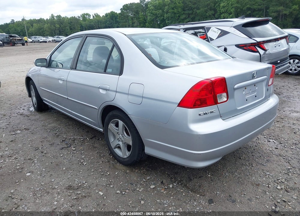 2004 HONDA CIVIC EX VIN: 2HGES26894H502596