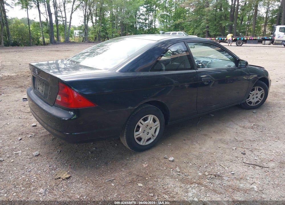 2001 HONDA CIVIC LX VIN: 1HGEM22521L075735