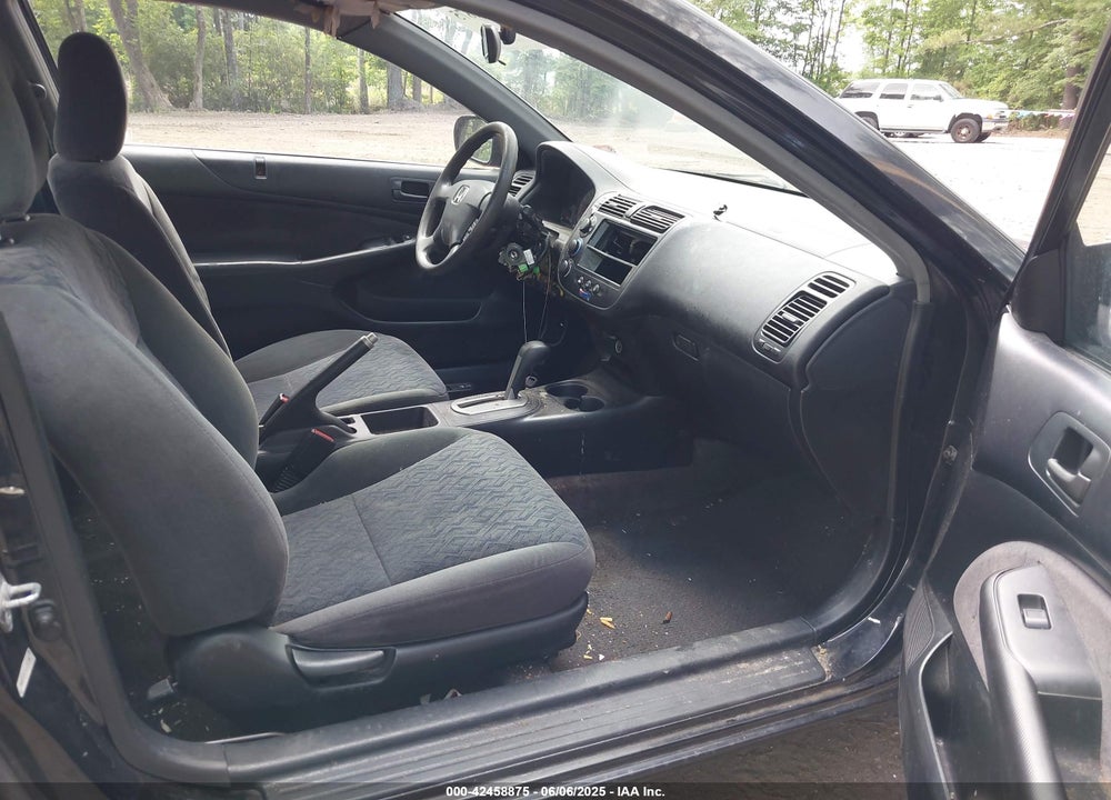 2001 HONDA CIVIC LX VIN: 1HGEM22521L075735
